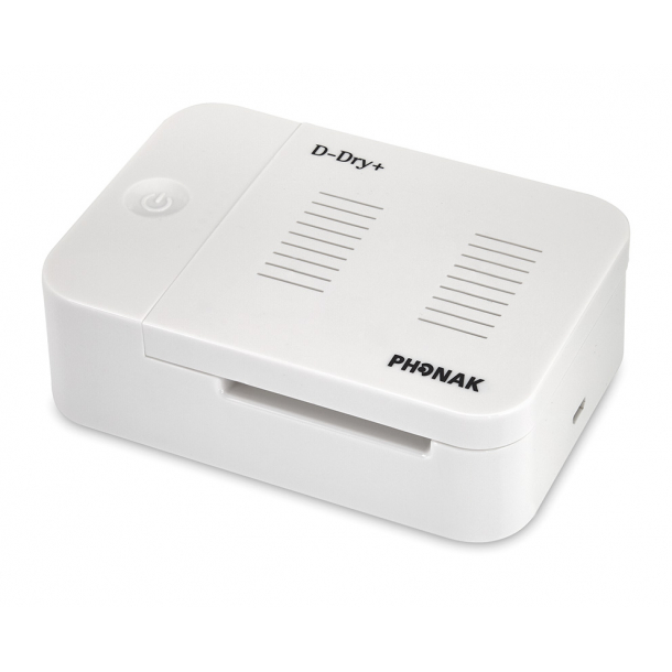 Phonak DDry+ elektrisk tørreboks til høreapparater Japebo