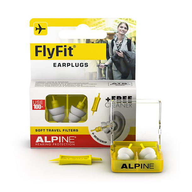Alpine FlyFit - ørepropper til flyvning og øvrige rejser - Bestil her!